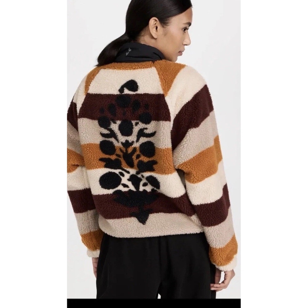 Free People Rocky Ridge Fleece Jacket Buti Retro Gorpcore Cozy Womens